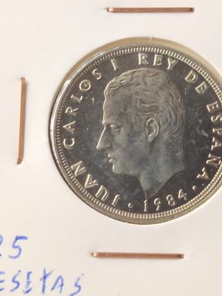 Moneda de 25 Pesetas 1984