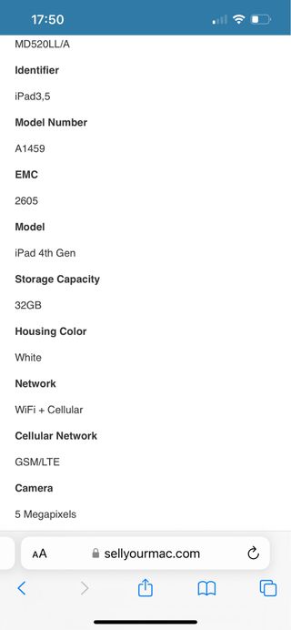 Ipad (4ª Gen) 32Gb Wifi + 4G