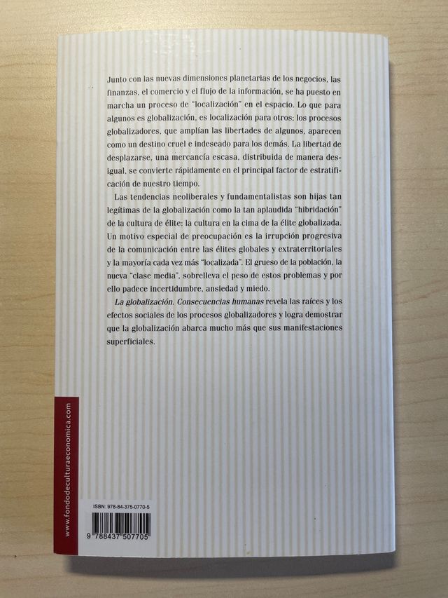 La globalización - Zygmunt bauman