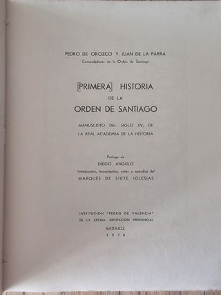 Estoria de la Orden de Cavalleria