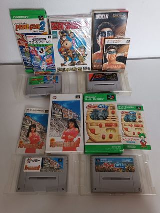 Lote Super famicom 12 juegos