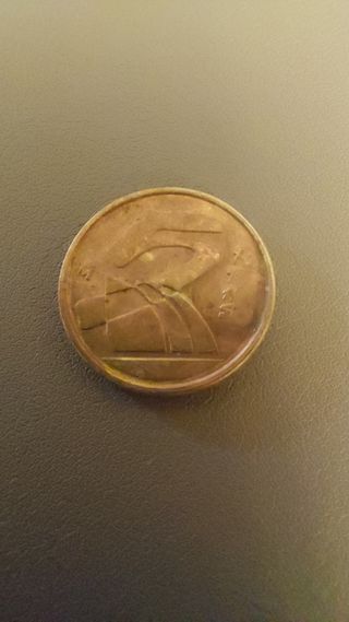 RARA de 5 pesetas 1991 color caras distintas