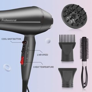 Secador de Pelo Ionico Profesional 2400w