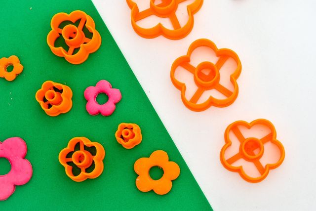 Cortador de Flor de Rosquilla para Arcilla