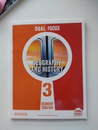 Libros geografía e historia de 3° ESO SM