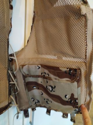 Chaleco porta equipo Ejército Español