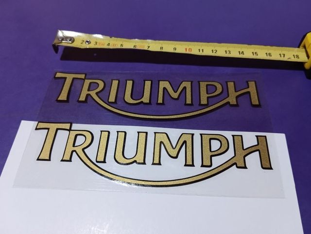 KIT VINILO Dorado TRIUMPH