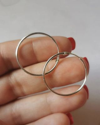 Pendientes Aro Plata de Ley