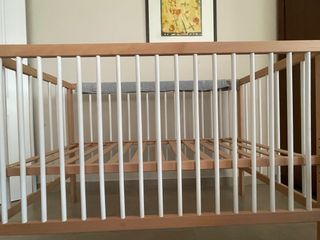 Cuna/cama evolutiva + colchon