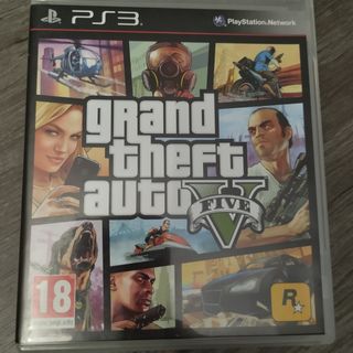 Juego PS3 Grande theft auto 5