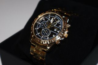 Reloj  Dorado+Pulsera a juego