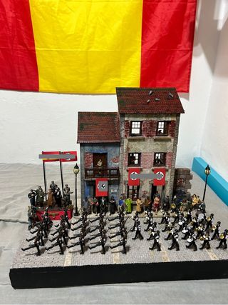 Diorama desfile banda