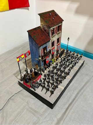 Diorama desfile banda