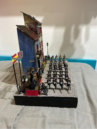 Diorama desfile banda