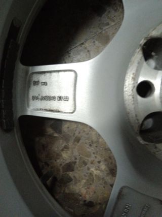 llantas AmG originales doble medida de Mercedes