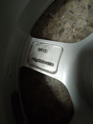 llantas AmG originales doble medida de Mercedes