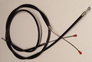 Juego Cables/Fundas freno JH-STROH Carretera negro