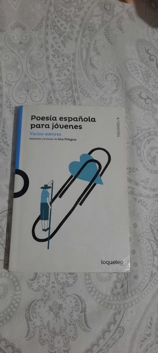 Libro Poesía española para jóvenes