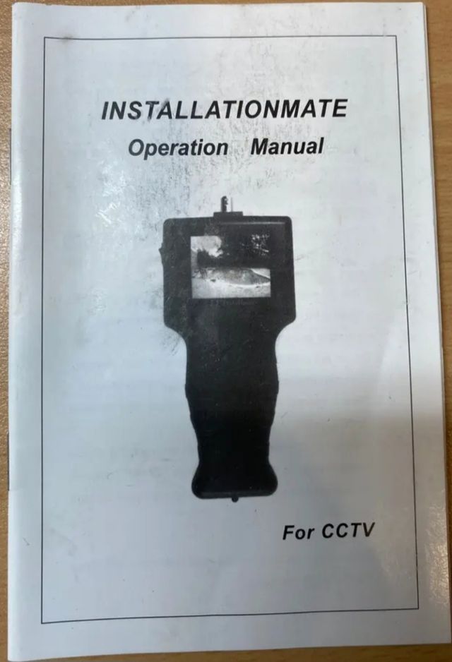 TESTER PER TELECAMERE