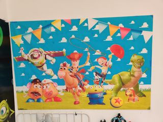 Poster in tessuto Toy story