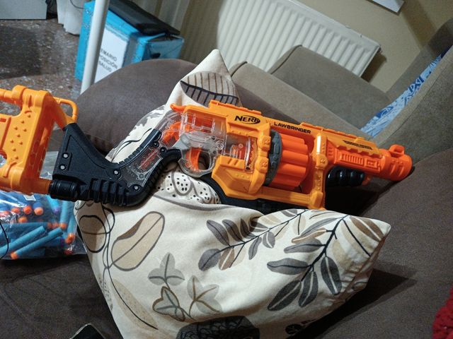 Pistola de juguete nerf