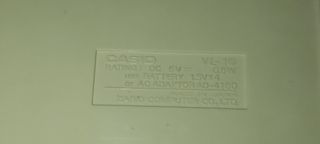 Casio VL-1 Synthesizer Japan 1980,s.