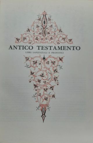 libro La Sacra Bibbia