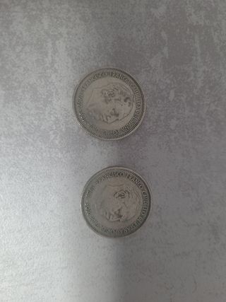 Moneda 25 pesetas estrella 59