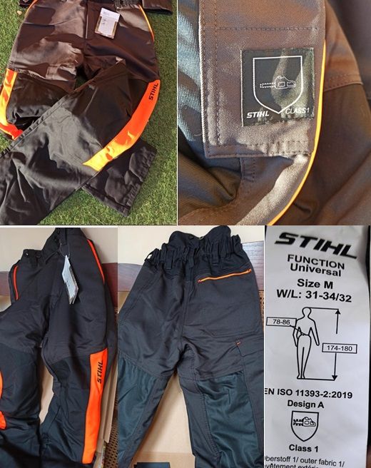 Calças anticorte STIHL Function Universal Classe 1