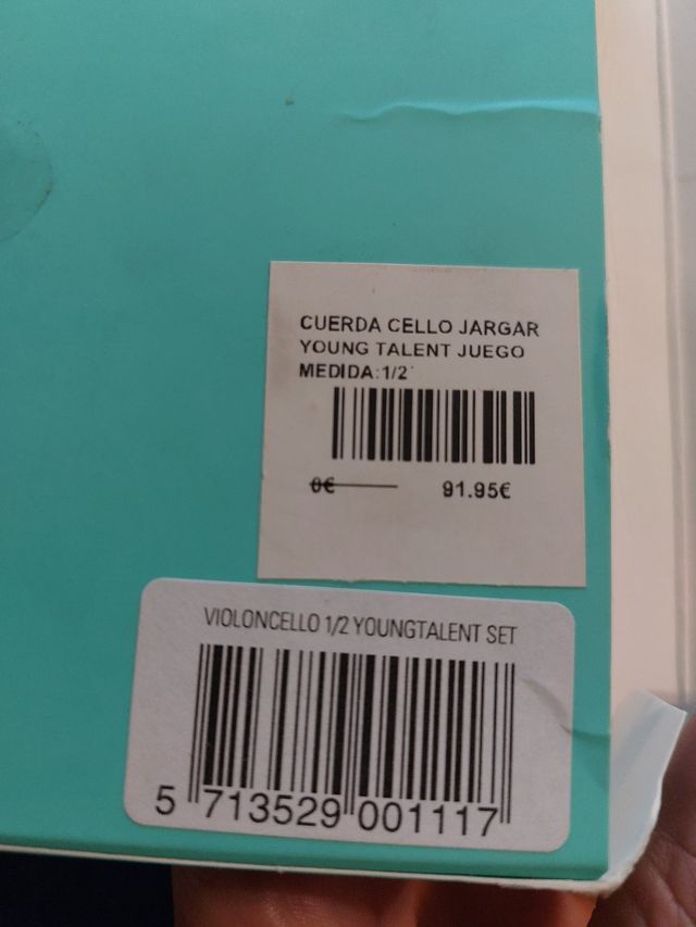 Cuerdas Violoncello 1/2