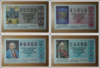CARLOS III décimos de la lotería nacional