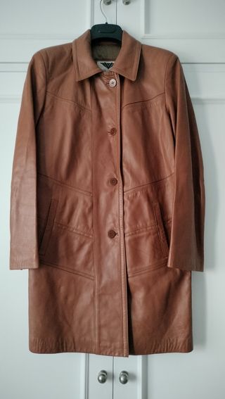 Chaquetón piel señora talla S