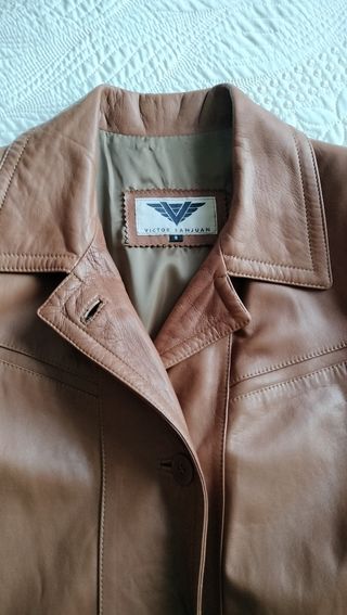 Chaquetón piel señora talla S