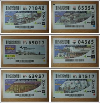 AEROPUERTOS DE AENA cupones de la once