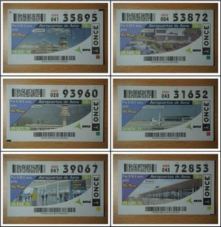 AEROPUERTOS DE AENA cupones de la once