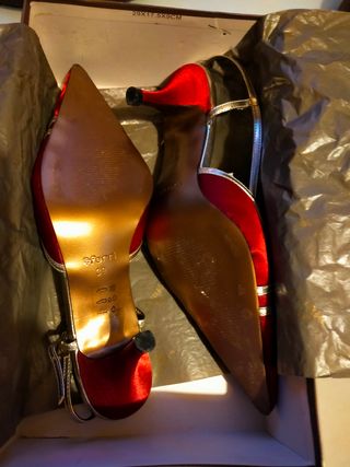 zapato glamour fiesta y eventos sin estrenar