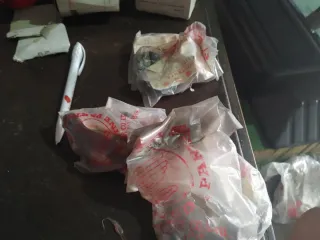 Soportes intermitentes honda xl200 mtx200 kg1