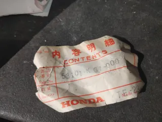 Soportes intermitentes honda xl200 mtx200 kg1