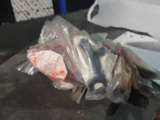 Soportes intermitentes honda xl200 mtx200 kg1