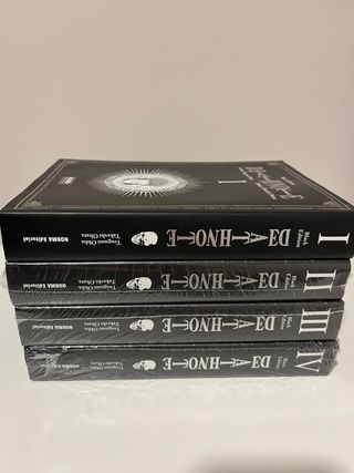 Death Note - Black Editon (Tomo 1 a 4)