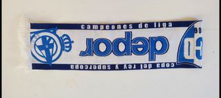 Bufanda de deportivo de la coruña