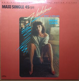 Lote Flashdance BSO LP + Maxi