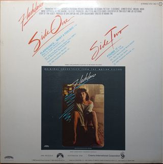 Lote Flashdance BSO LP + Maxi