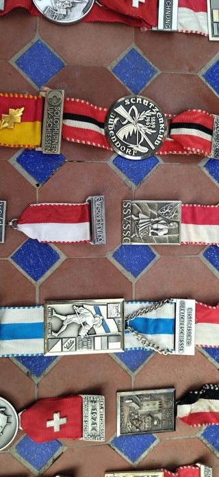 coleccion medallas suiza militares