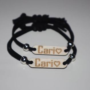 Pulsera madera personalizada