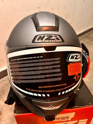 CASCO NZI COMBI 2 DUO SIN ESTRENAR EN SU CAJA GRIS