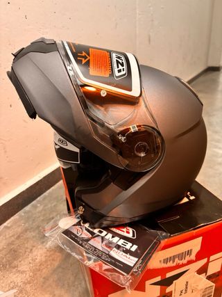 CASCO NZI COMBI 2 DUO SIN ESTRENAR EN SU CAJA GRIS
