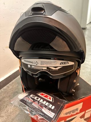 CASCO NZI COMBI 2 DUO SIN ESTRENAR EN SU CAJA GRIS