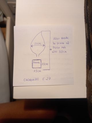 Lampara de mesa