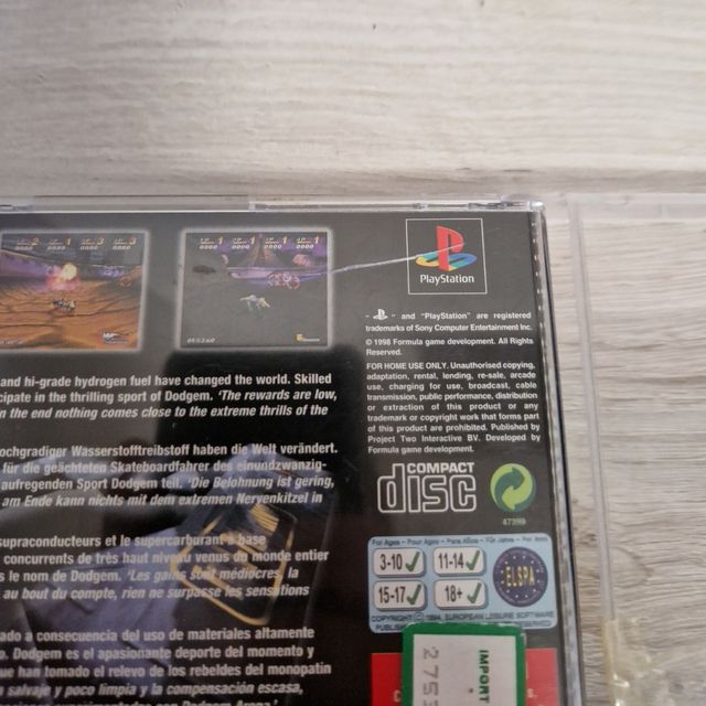 Köpa Dodgem Arena (PS1) på Nes Pris: 50,00DKK Köpa Dodgem Arena (PS1) på Nes Pris: 50,00DKK